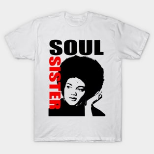 Kathleen Cleaver-Soul Sister T-Shirt